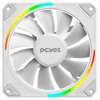 Fan Cooler Ventoinha Gamer PCyes 120mm Sangue Frio 3 ARGB White Ghost 2