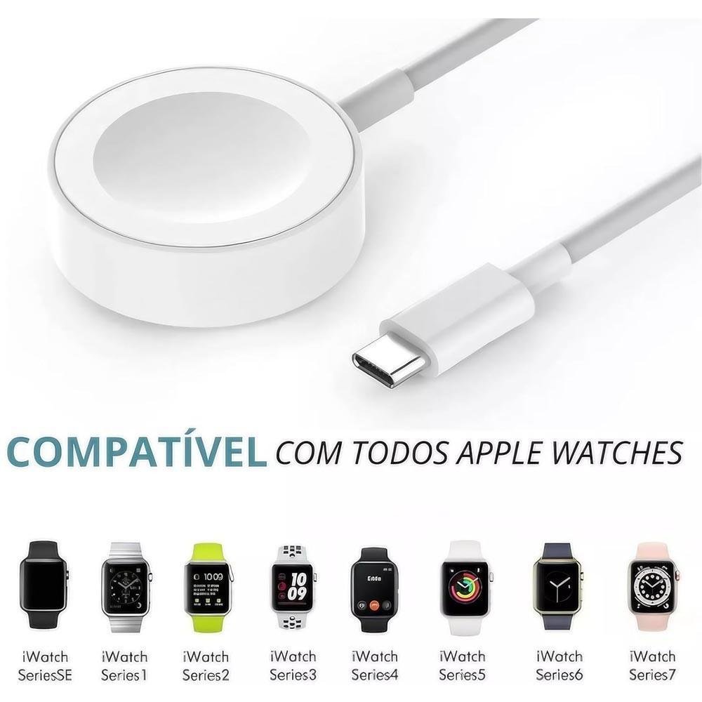 Imagem 4 de 5 do produto Cabo Magnetico Usb-c Para Carregamento Apple Watch