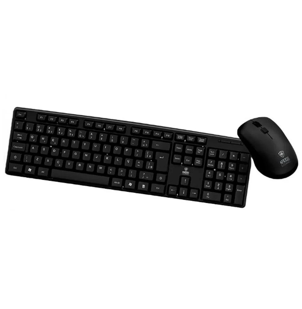 Imagem 3 de 4 do produto Kit Teclado Mouse Usb Kross Ke-km400v1 Preto