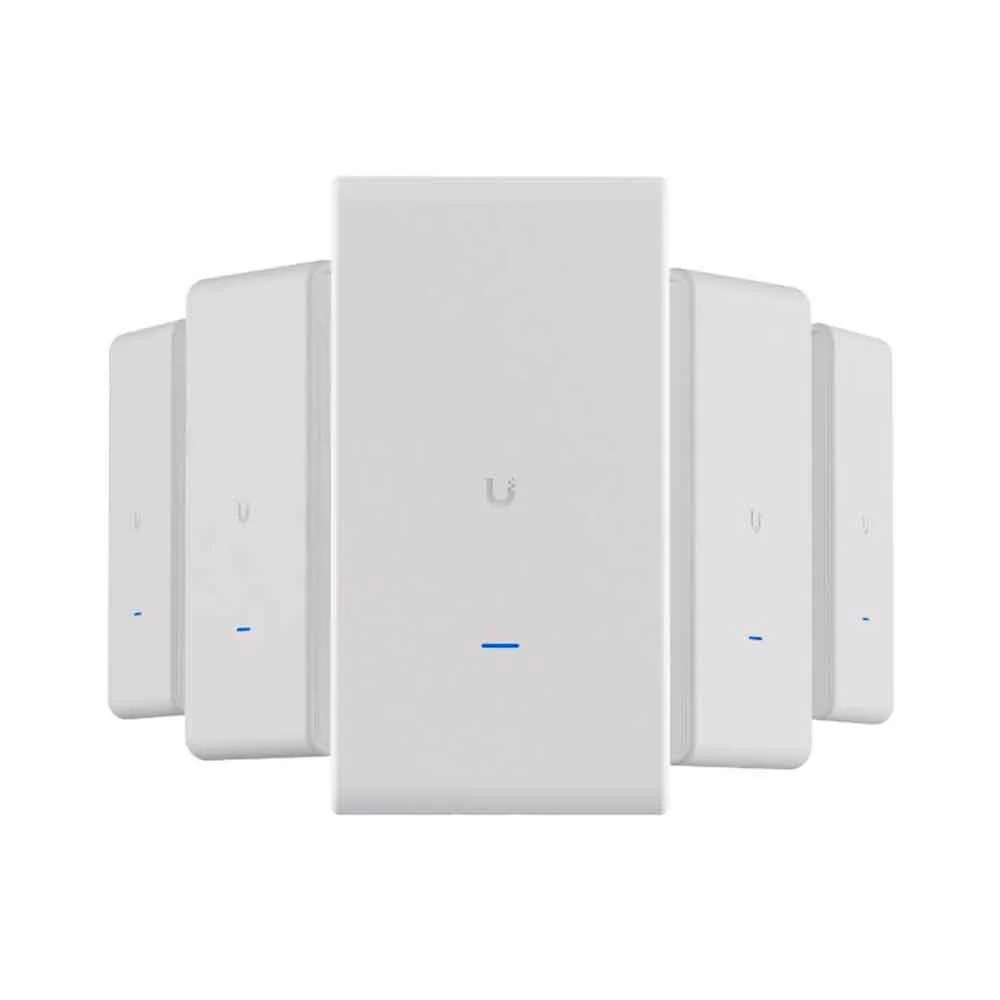 Access Point Ubiquiti Uap-ac-m-pro-5 Unifi Wifi 5 Dual Band 1750 Mbps Poe Pack C/ 5 Unidades S/ Fonte Outdoor
