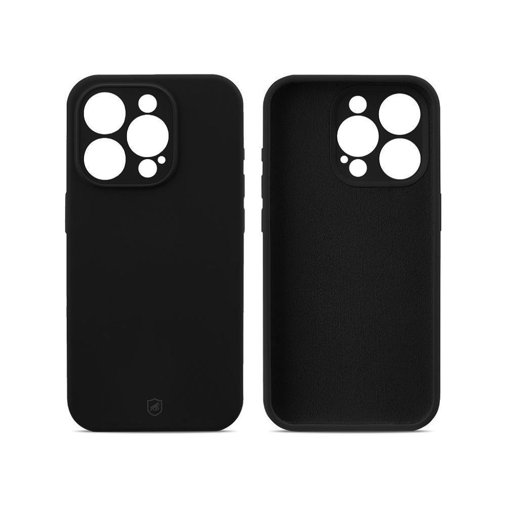 Imagem 4 de 5 do produto Capa Para Iphone 15 Pro - Silicon Premium Preta - Gshield