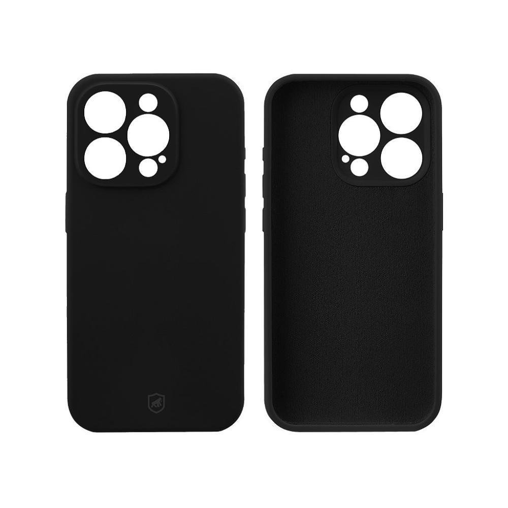 Imagem 4 de 5 do produto Capa Para Iphone 14 Pro - Silicon Premium Preta - Gshield