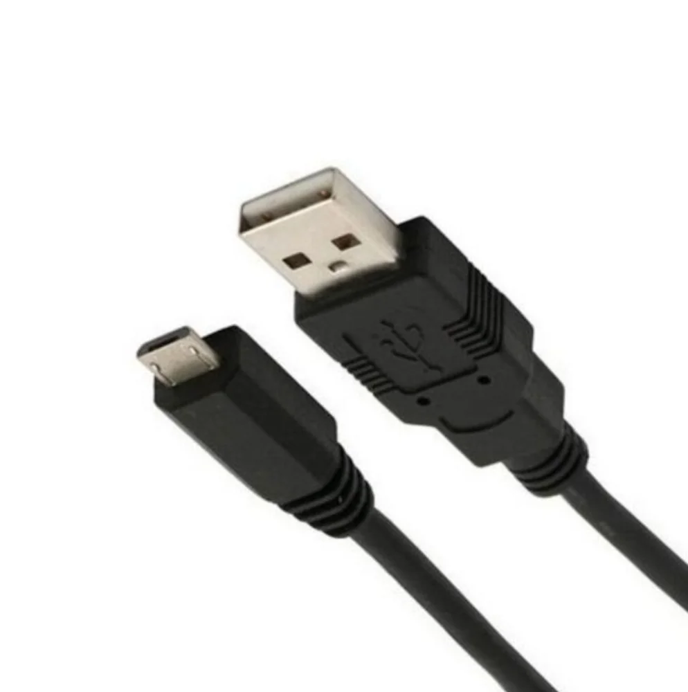 Imagem 2 de 3 do produto Cabo Usb 4 Pinos Evus A Macho X Micro 4pin 1.8m Preto Modelo C-009