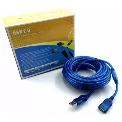 Cabo Adaptador Usb 2.0 Macho X Femea 15 Metros