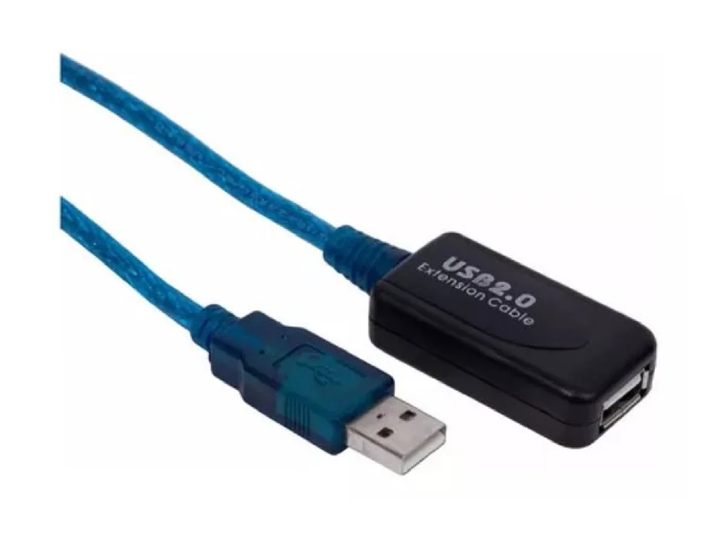 Imagem 2 de 3 do produto Cabo Adaptador Usb 2.0 Macho X Femea 15 Metros