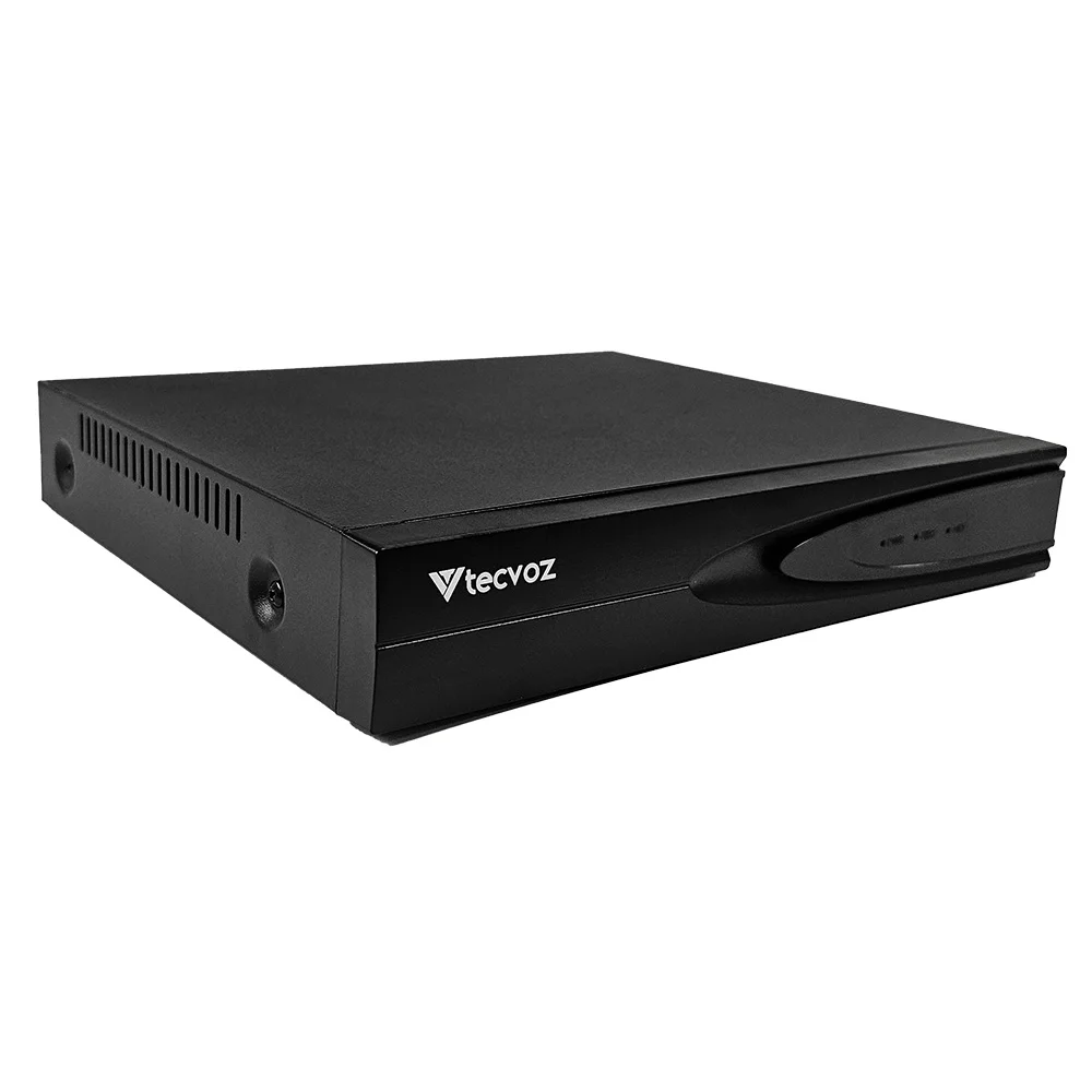 Nvr Tecvoz Gravador Digital De Video 8 Canais Ip Nvd U5008poe