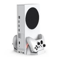 Suporte De Resfriamento Para XBOX Series S, Caregador Duplo Com Bateria