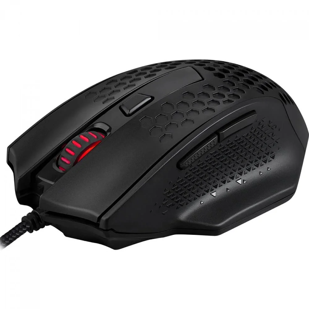 Imagem 3 de 5 do produto Mouse Gamer Redragon Bomber, Com Fio, RGB, 12400 DPI, 6 Botões,  Black - M722