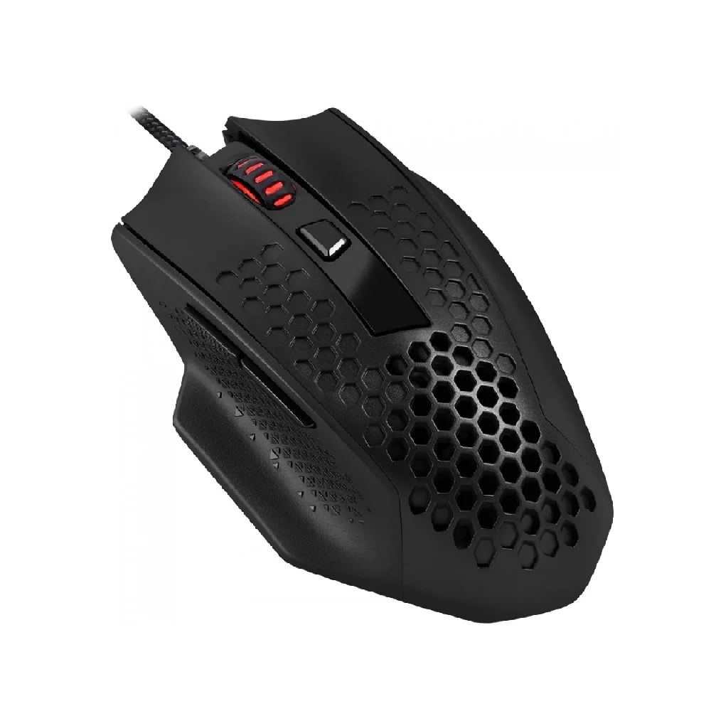 Imagem 4 de 5 do produto Mouse Gamer Redragon Bomber, Com Fio, RGB, 12400 DPI, 6 Botões,  Black - M722