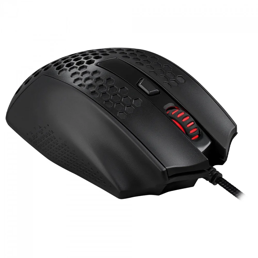 Imagem 5 de 5 do produto Mouse Gamer Redragon Bomber, Com Fio, RGB, 12400 DPI, 6 Botões,  Black - M722