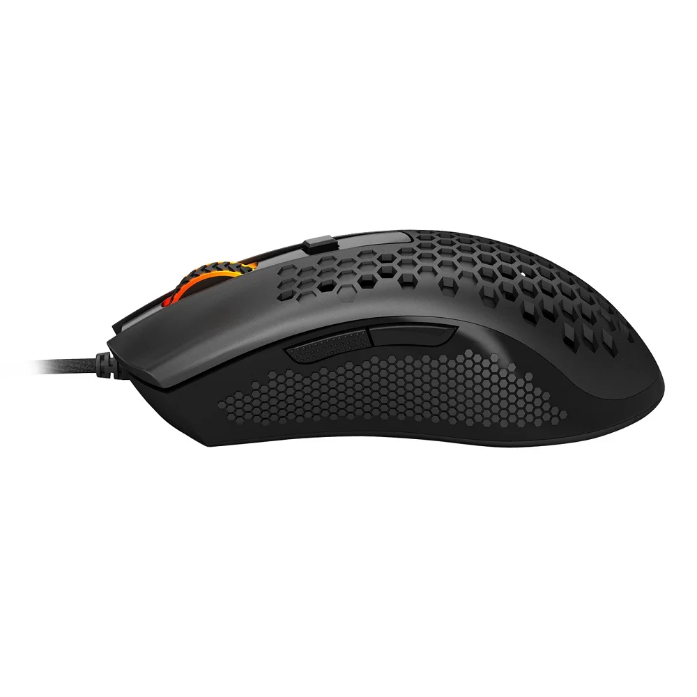 Imagem 5 de 5 do produto Mouse Gamer Redragon Storm, Com Fio, RGB, 12400 DPI, 6 Botões, Preto - M808-N