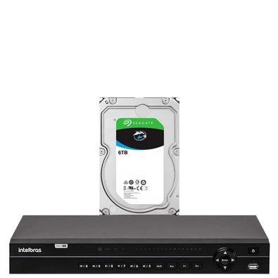 Dvr 32 Canais Intelbras Multi-hd Mhdx 1232 Com Hd 6 Tb