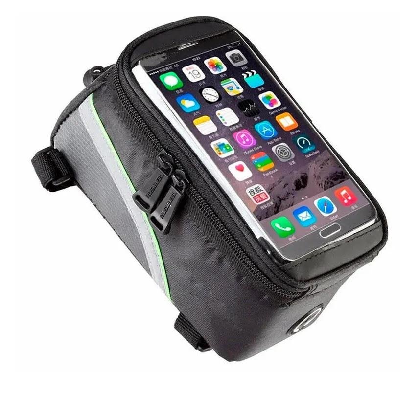 Bolsa De Quadro De Bike Para Celular Smartphone E Acessórios