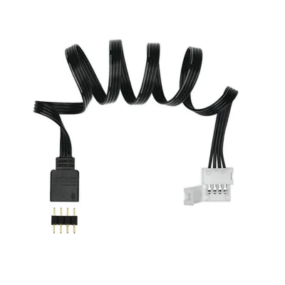 Adaptador Para Fita De LED RGB 12v, Ponteira 4 Pinos Sem Solda, 50cm