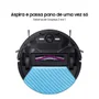 Robô Aspirador De Pó Samsung Vr3m Black Limpeza 2 Em 1 E Controle Via Aplicativo Bivolt
