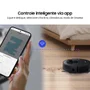 Robô Aspirador De Pó Samsung Vr3m Black Limpeza 2 Em 1 E Controle Via Aplicativo Bivolt