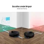 Robô Aspirador De Pó Samsung Vr3m Black Limpeza 2 Em 1 E Controle Via Aplicativo Bivolt