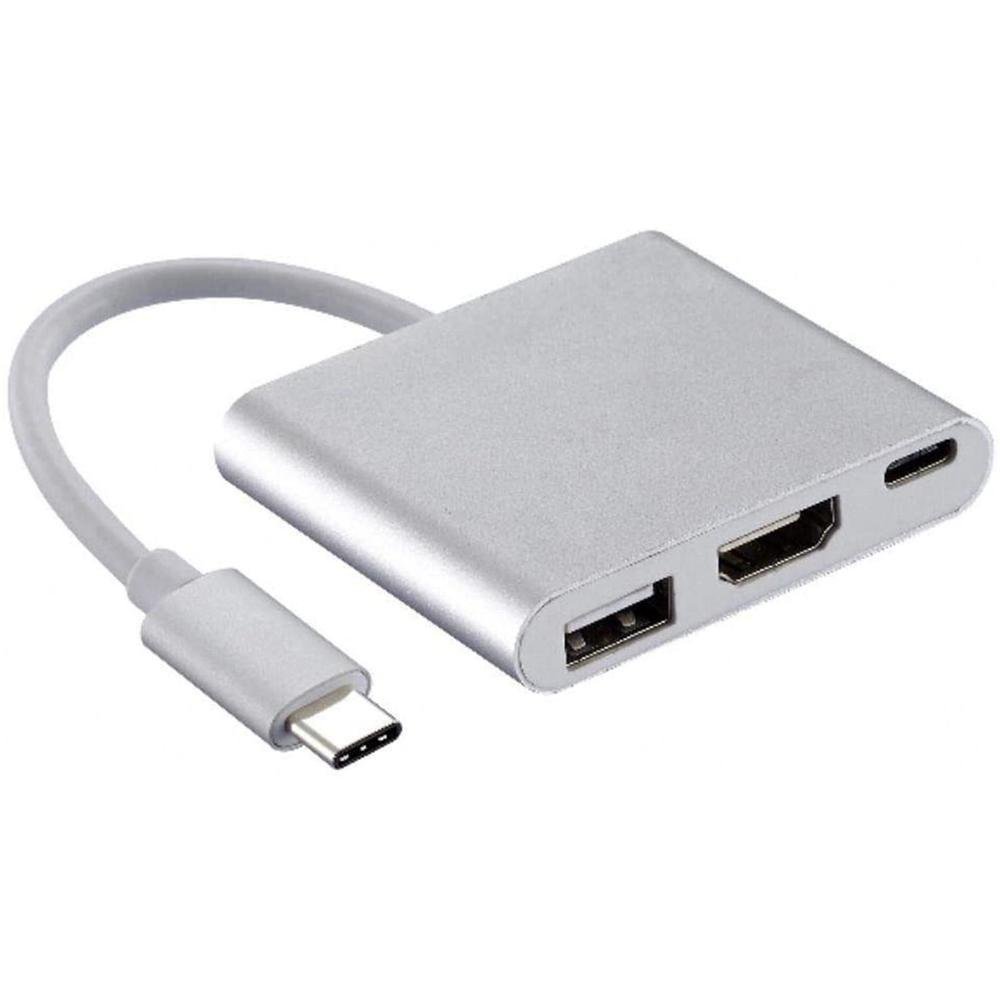 Adaptador Tipo C Mac 3 X HDMI Usb 3.0 Usb-c 3.1 Type C