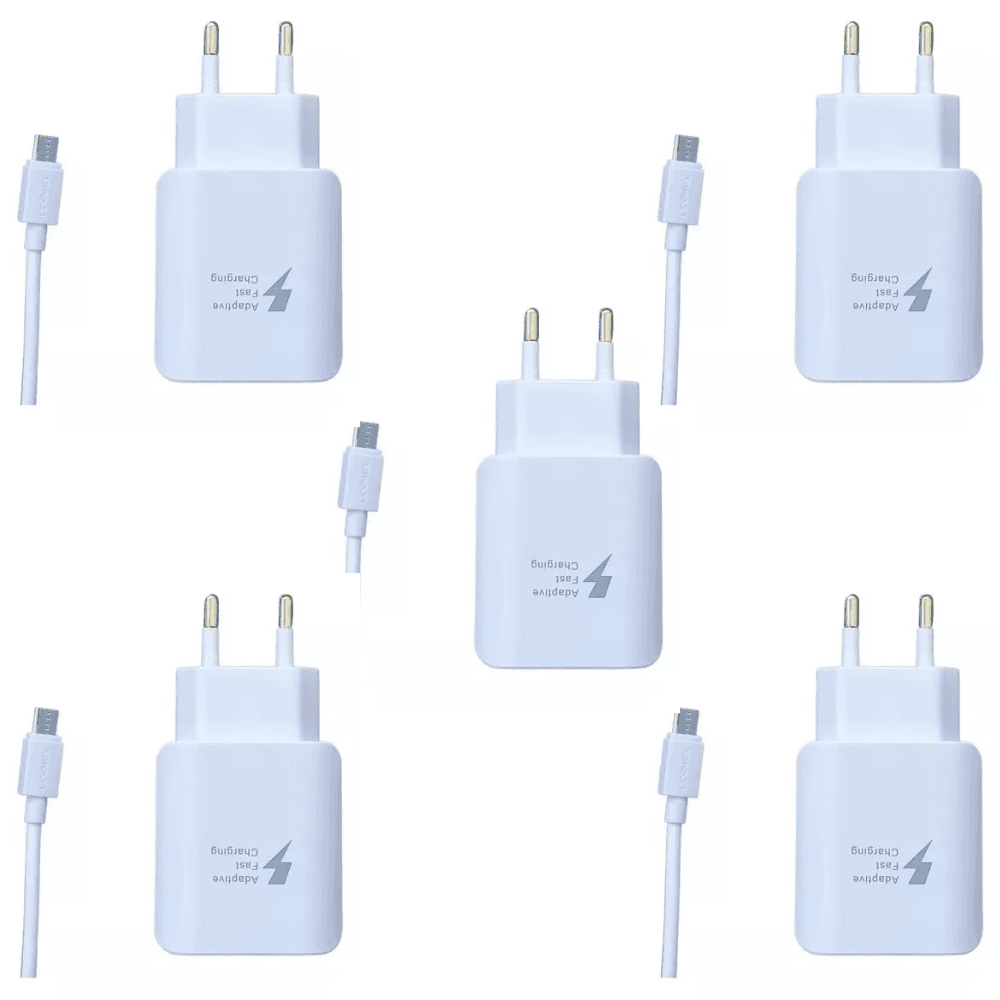 Carregador Celular Micro Usb V8 Lehmox Le-609 Turbo 4.1ah Kit 05 Unid