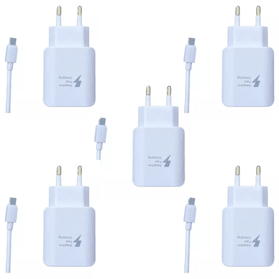 Carregador Celular Micro Usb V8 Lehmox Le-609 Turbo 4.1ah Kit 05 Unid