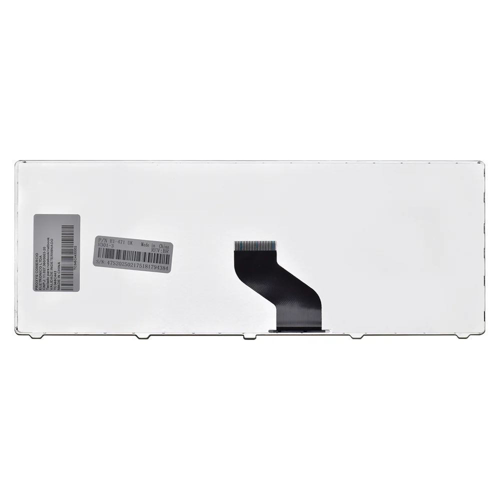 Teclado Para Notebook Acer Aspire 4810tz-4252 Abnt2 Teclado Para Notebook Acer Aspire 4810tz-4252 Abnt2