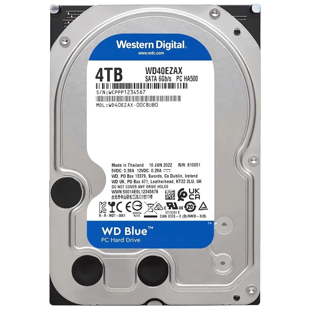 M*x様 Western Digital WD Blue 4TB WD40EZR KaBuM Aperte o K e evolua em Tecnologia e Games