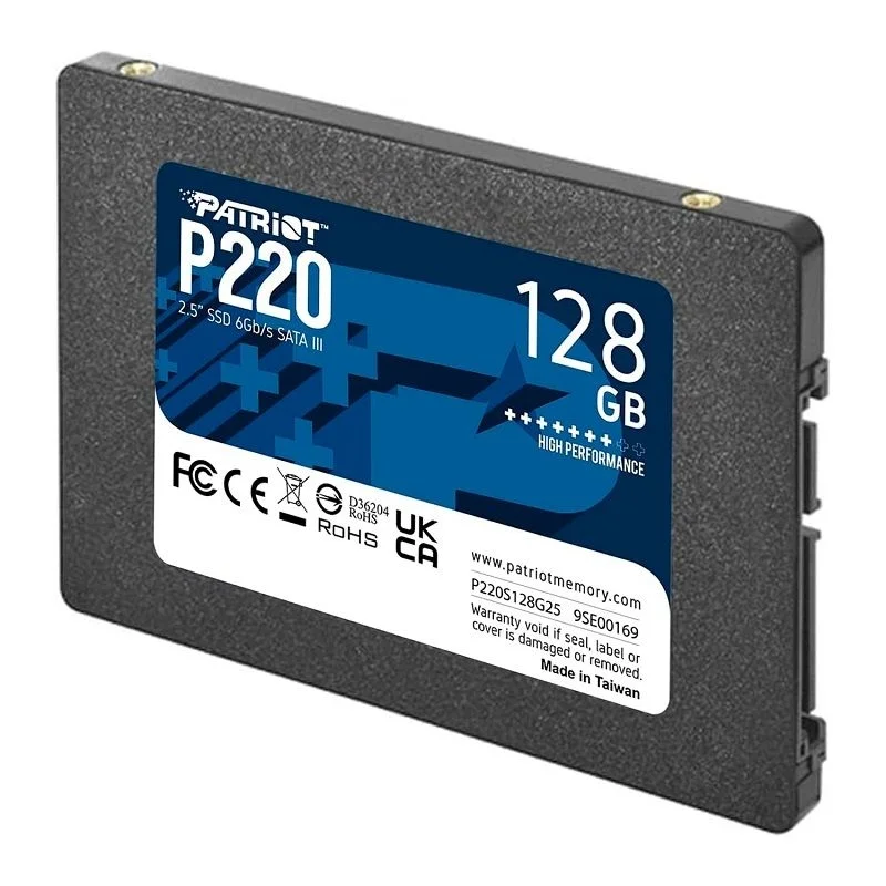 Imagem 3 de 5 do produto SSD 128GB Patriot P220 500-400 Mbs
