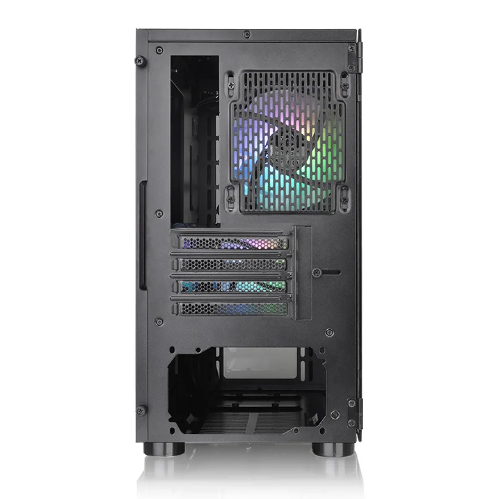 Imagem 5 de 5 do produto Gabinete Thermaltake V150 Tg ARGB Mesh Ed Miniatx  Vidro Temperado Usb C/3 Fans ARGB Preto