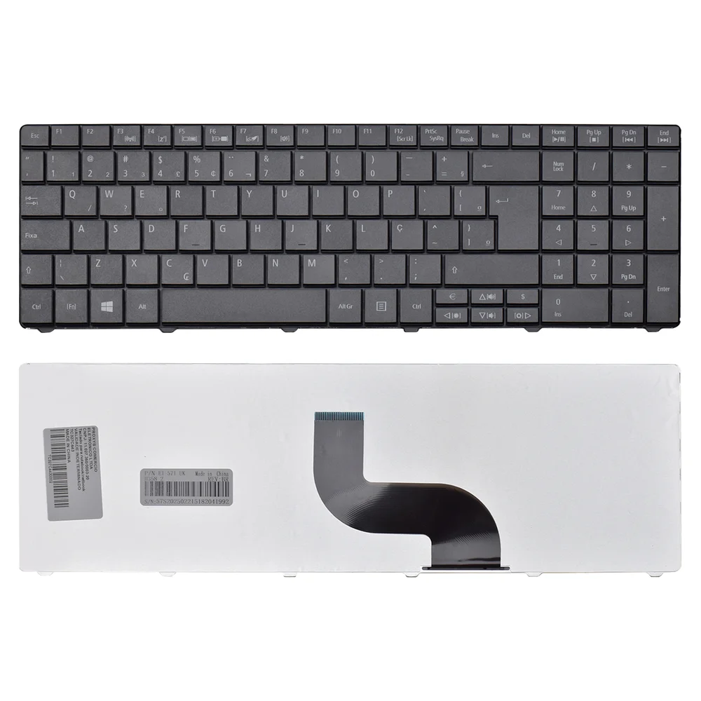 Teclado Para Notebook Acer Aspire E1-521 E1-531 E1-571 Teclado Para Notebook Acer Aspire E1-521 E1-531 E1-571