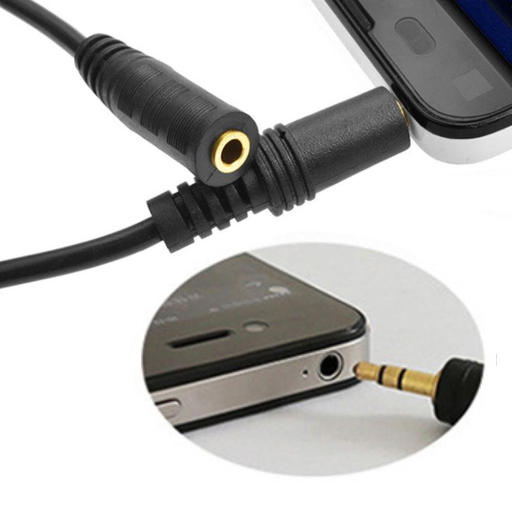 Imagem 5 de 5 do produto Cabo Extensor P2 Aúdio Som Estéreo Macho Fêmea Fone De Ouvido 1.5m 1.5 Metros Tamanho: 1.5 Metros