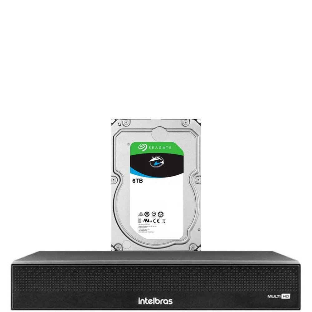 Dvr Intelbras Mhdx 16 Canais 3116-c Multi Hd Com Hd 6 Tb