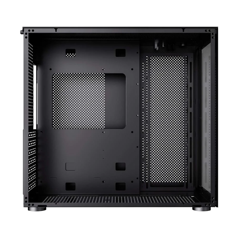 Imagem 4 de 5 do produto Gabinete Gamer Gamemax Lucent Black Vidro Temperado Usb 3.0 S/ Cooler S/ Fonte - Preto