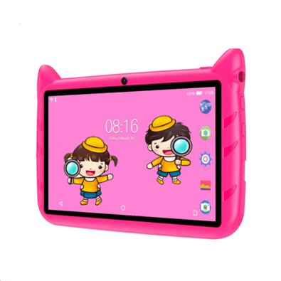 Tablet Infantil Educativo Youtube, App+, Wifi, Ultra Bateria Cor:rosa