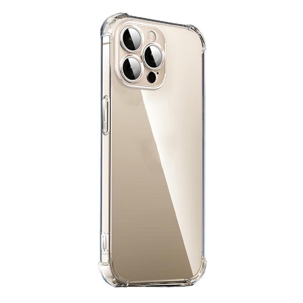 Capa Capinha Compatível Com Iphone 12 Pro Max Tela 6.7 Anti Impacto Transparente