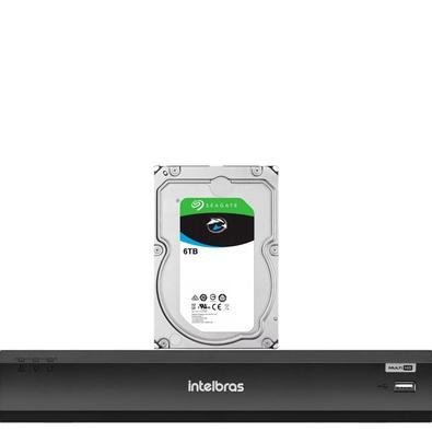 Dvr Intelbras 08 Canais Imhdx 3008 Inteligência Artificial Com Hd 6 Tb