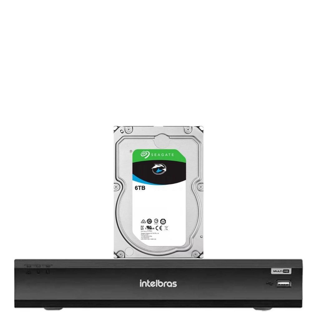 Dvr Intelbras Imhdx 3132 Multi Hd 32 Canais Inteligência Artificial Com Hd 6 Tb