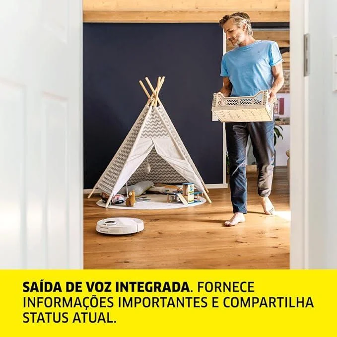 Imagem 3 de 5 do produto Robô Aspirador De Pó Karcher Rcv 3 - Bivolt