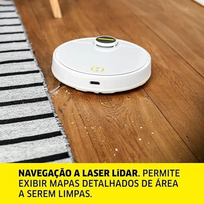 Imagem 4 de 5 do produto Robô Aspirador De Pó Karcher Rcv 3 - Bivolt