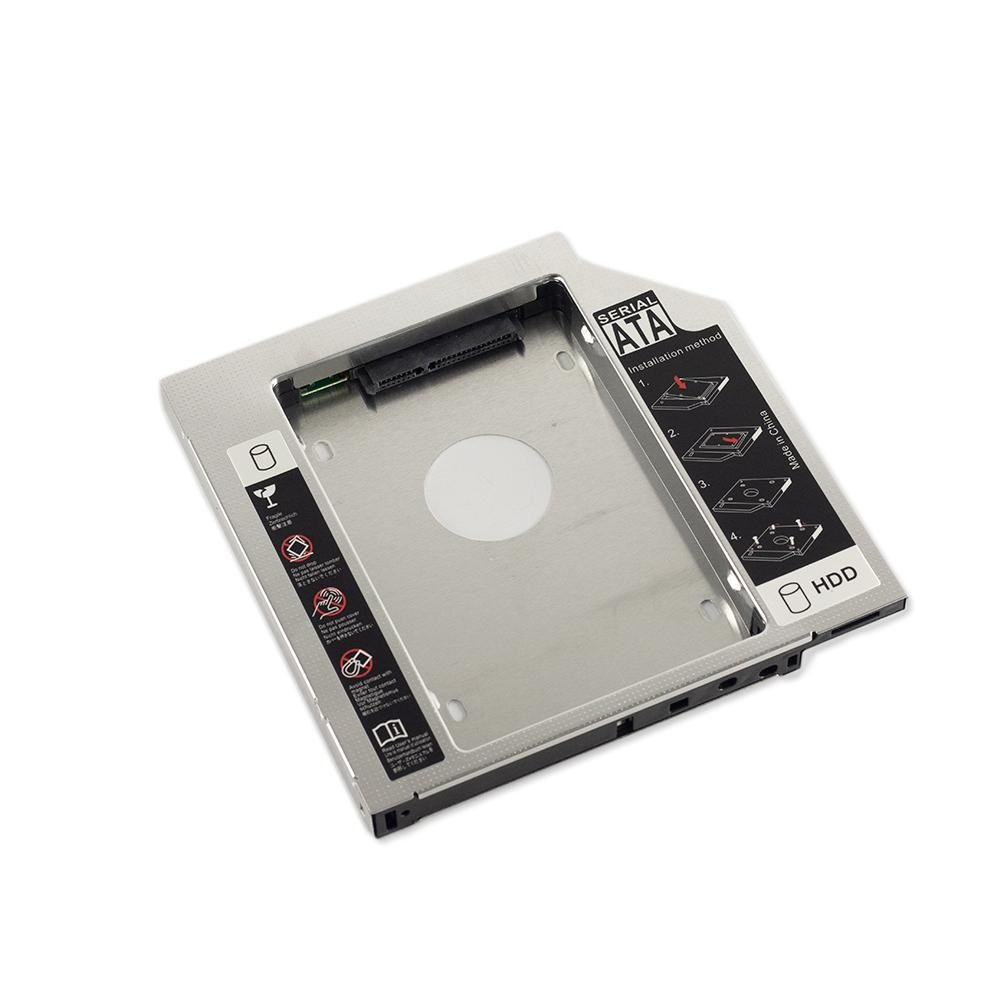Adaptador Dvd P/ Hd Ou SSD Sata Notebook Drive Caddy 12,7mm