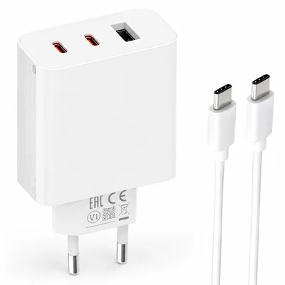 Carregador Xiaomi Gan Charger Turbo 67w Multiplas Proteções A07zmeu