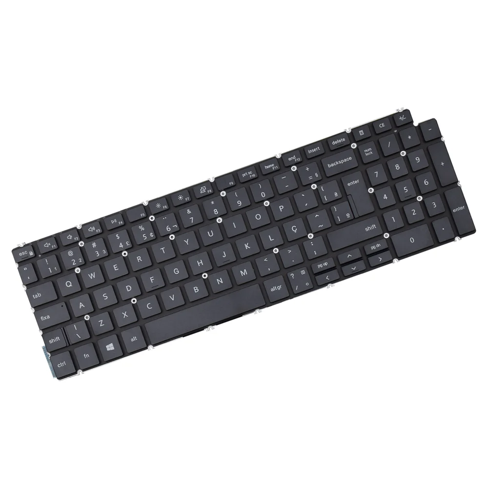 Teclado Para Notebook Dell Inspiron 15-5502 Sem Iluminação Teclado Para Notebook Dell Inspiron 15-5502 Sem Iluminação