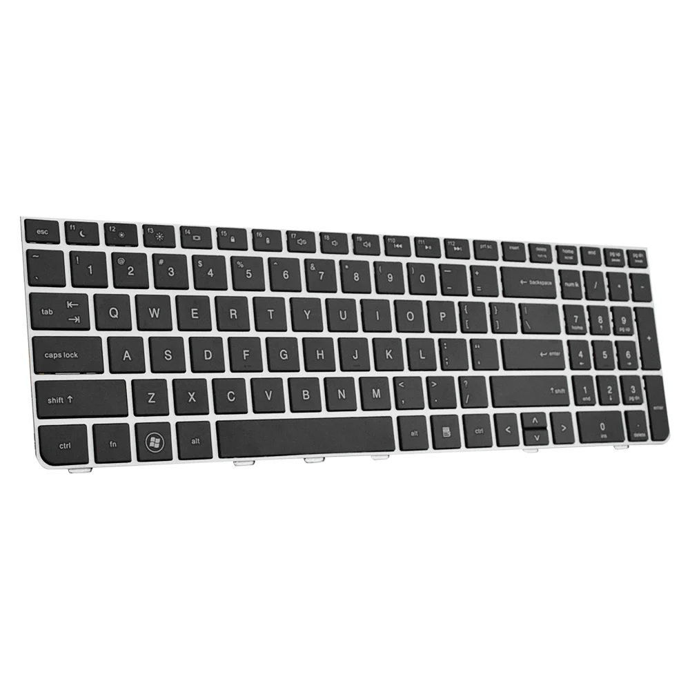 Teclado Para Notebook Hp Probook 4740s Com Moldura Teclado Para Notebook Hp Probook 4740s Com Moldura