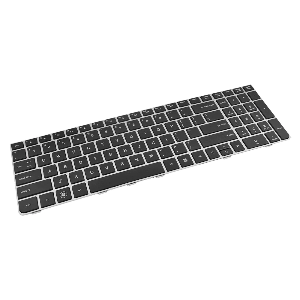 Teclado Para Notebook Hp Probook 4740s Com Moldura Teclado Para Notebook Hp Probook 4740s Com Moldura