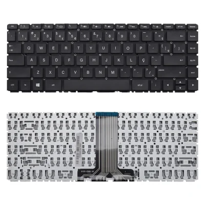 Teclado Para Notebook Hp 246 G6 Abnt2 Preto
