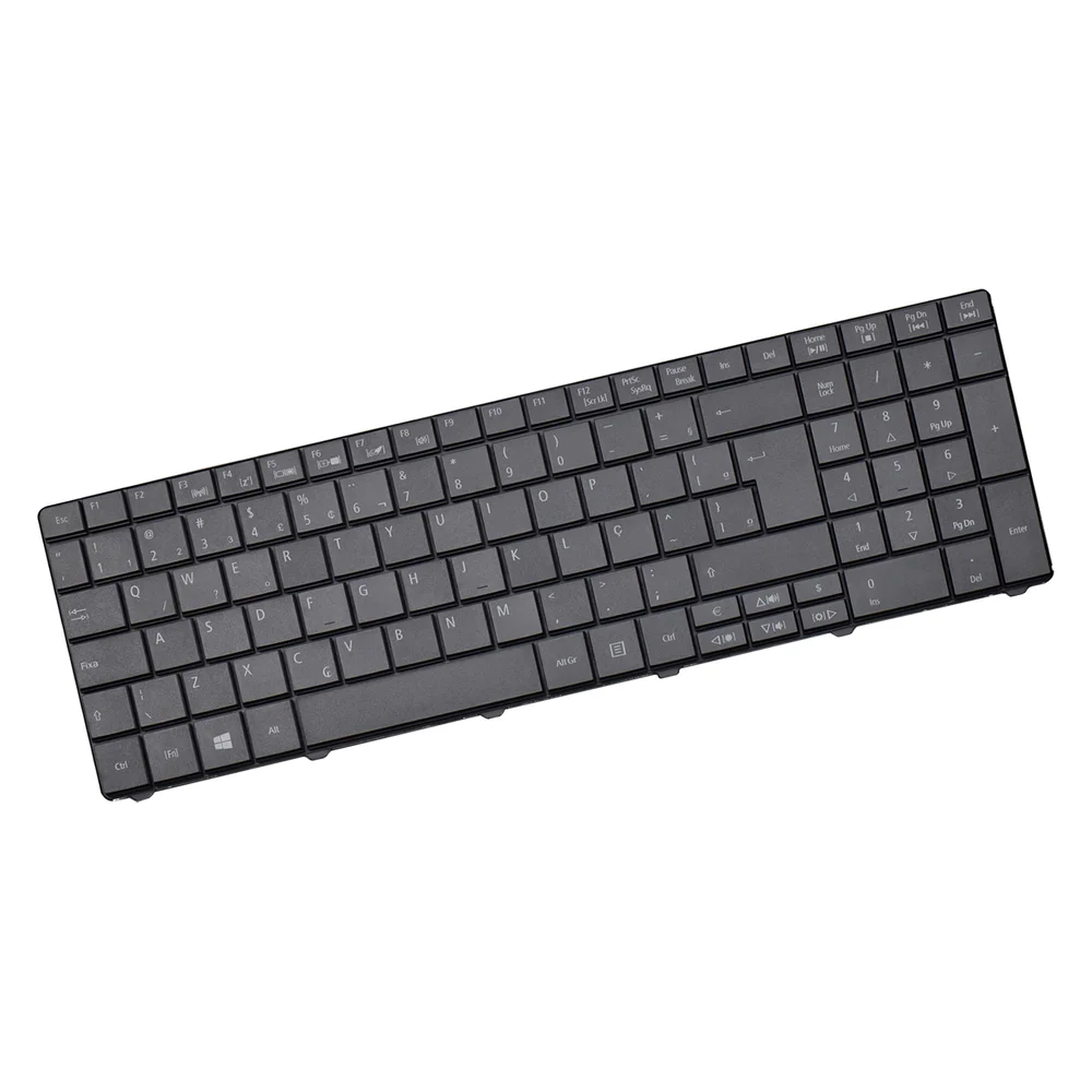 Teclado Para Notebook Acer Aspire E1-571-6824 Abnt2 Preto Teclado Para Notebook Acer Aspire E1-571-6824 Abnt2 Preto