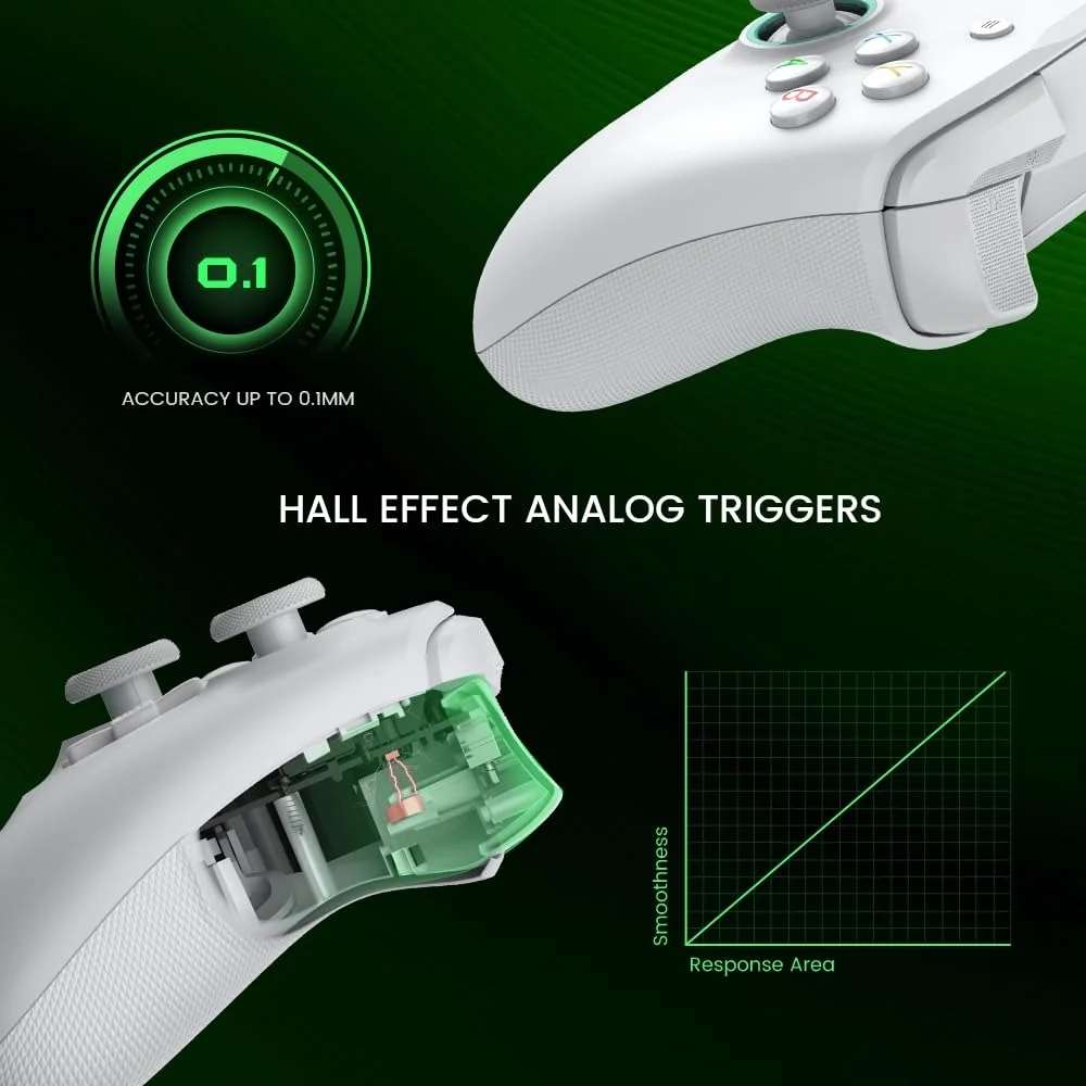 Imagem 3 de 5 do produto Controle Com Fio Gamesir G7 Se Para XBOX One X S PC Branco