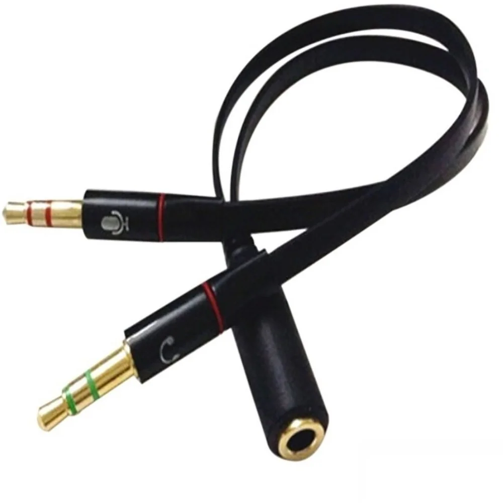 Imagem 2 de 3 do produto Cabo Adaptador P3 Femea Para 2 P2 Macho