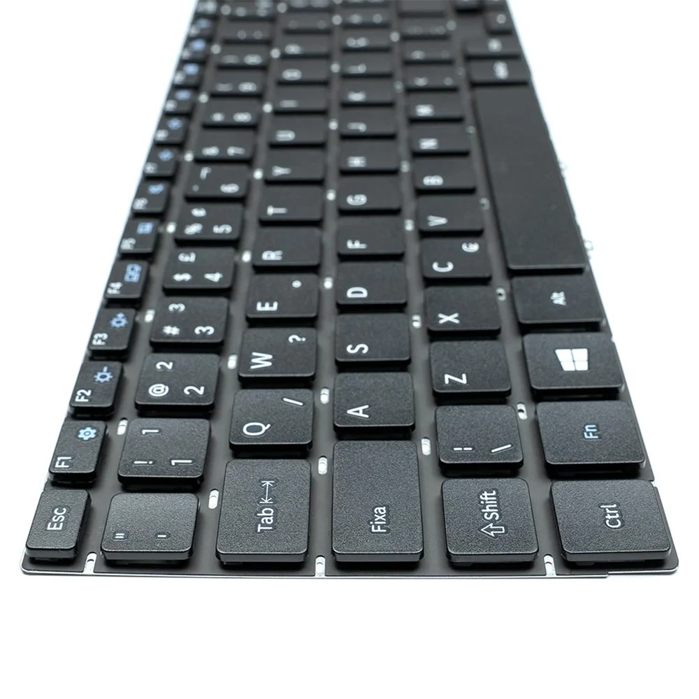 Teclado Para Notebook Samsung Expert Np300e5l-kf1br Sem Moldura Teclado Para Notebook Samsung Expert Np300e5l-kf1br Sem Moldura