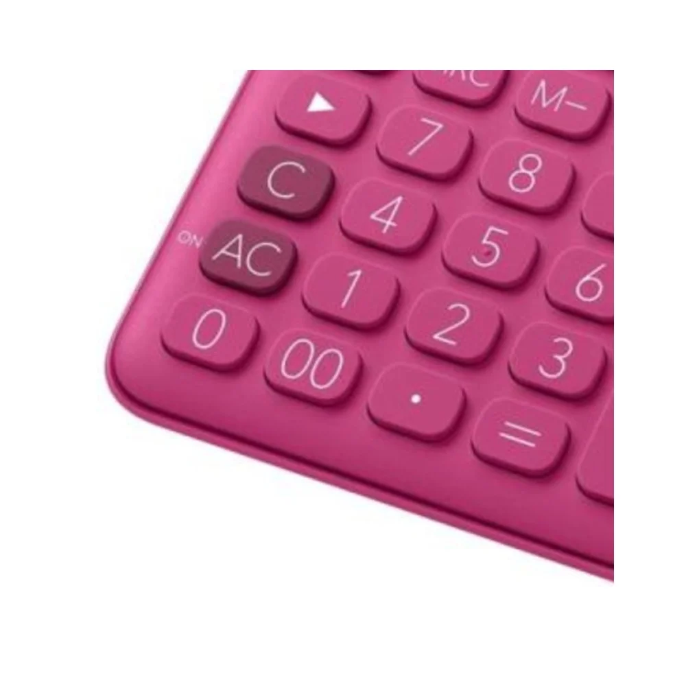 Imagem 3 de 5 do produto Calculadora De Mesa Casio Ms20uc 12 Dígitos Pink