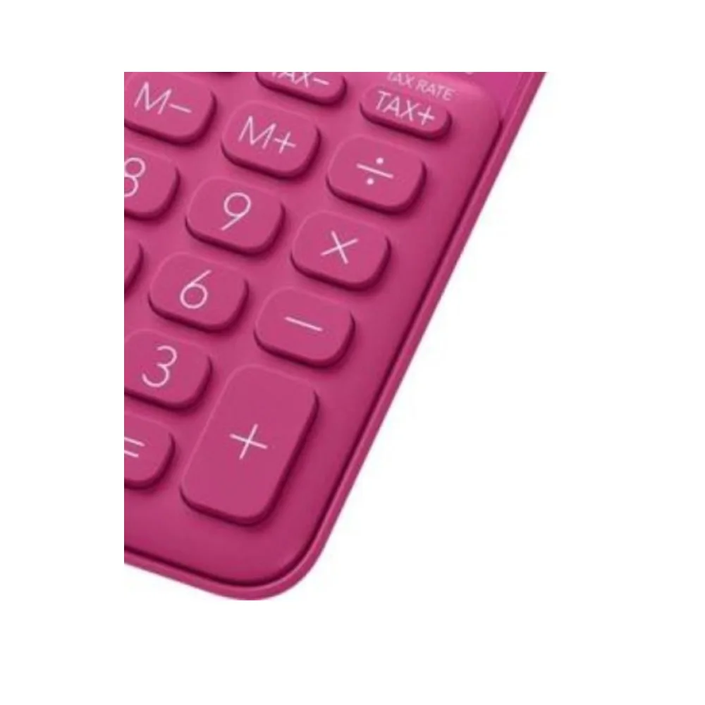 Imagem 5 de 5 do produto Calculadora De Mesa Casio Ms20uc 12 Dígitos Pink